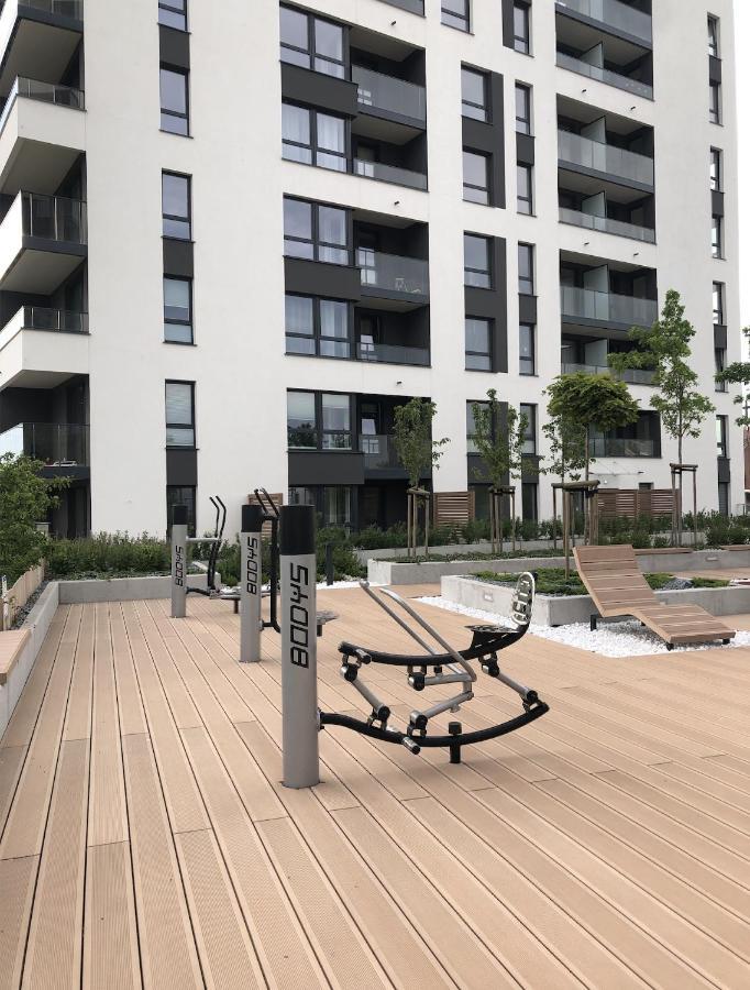 Baltic Premium Apartment Z Klimatyzacja Zaspa Vvita グダニスク エクステリア 写真